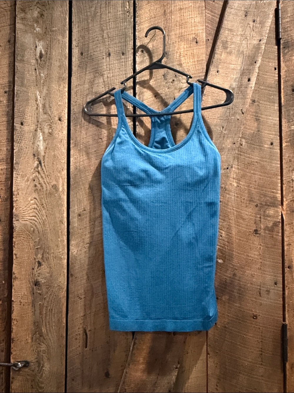 Lululemon Ribbed Racerback Tank Top - Blue